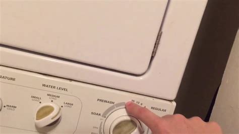 How To Reset Kenmore Stackable Washer