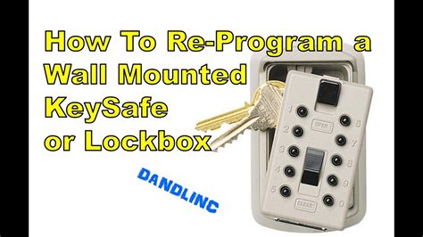 how to reset kidde lock box code