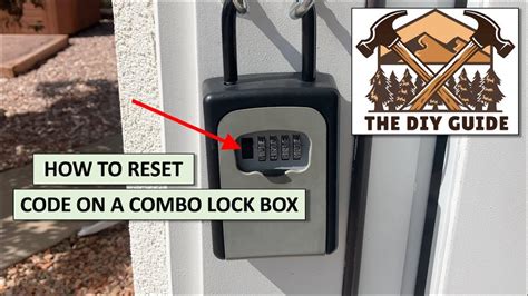 how to reset lockbox code