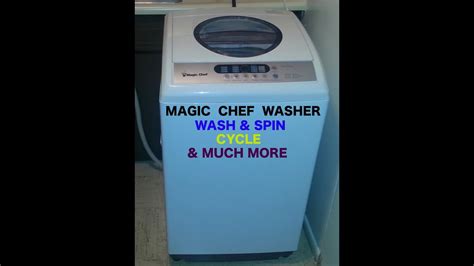 How To Reset Magic Chef Washer
