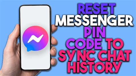 how to reset messenger sync code