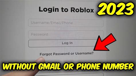 how to reset my roblox password without email or phone number