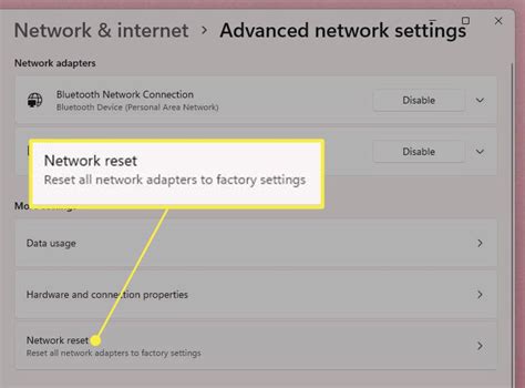 how to reset network settings windows 11 from command prompt