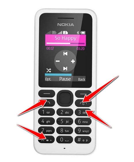 how to reset nokia phone forgot security code