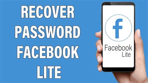 how to reset password in fb lite