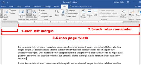 How to Change Ruler Measurement Units in MS Word (20032016) YouTube