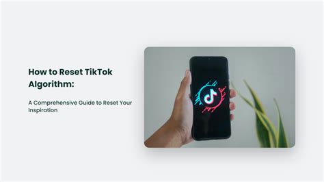 how to reset tiktok algorithm on iphone