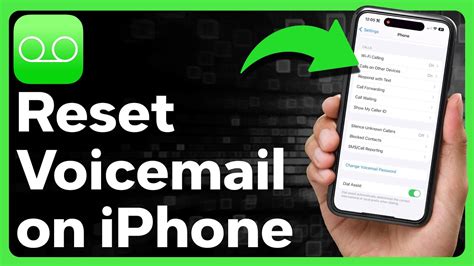how to reset voicemail on iphone 12