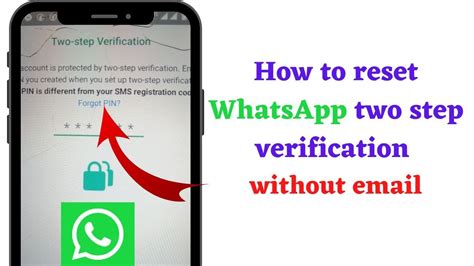 how to reset whatsapp account without verification code
