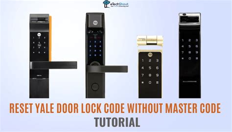 how to reset yale lock without code