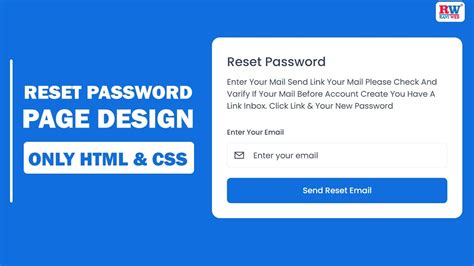 how to reset your data on a website