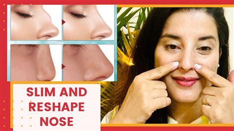 how to reshape your nose