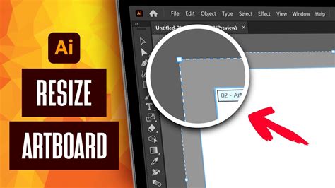 how to resize a image in illustrator