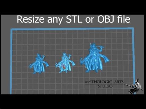 How To Resize A Stl File