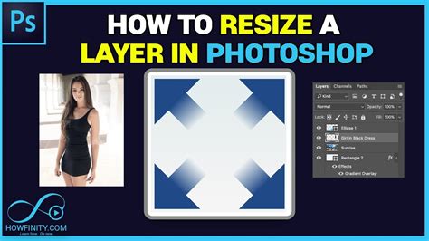 how to resize all layers in photoshop
