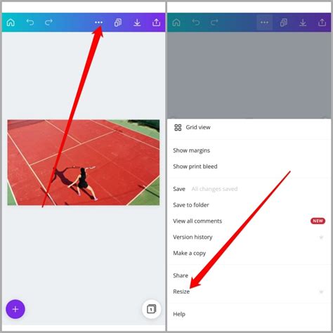 how to resize an image to fit in canva