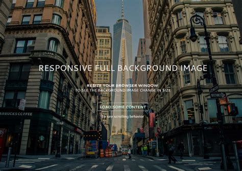 how to resize background image in css responsive
