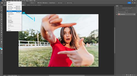 how to resize in photoshop express
