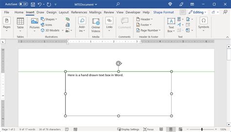 how to resize text in word