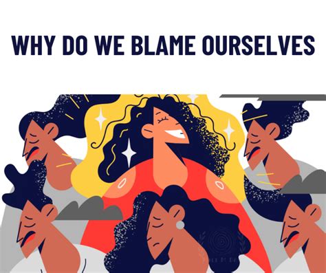 how to respond to self blame