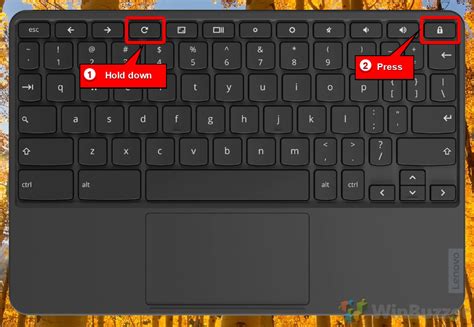 how to restart a chromebook with keyboard