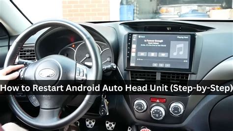 how to restart android auto in car