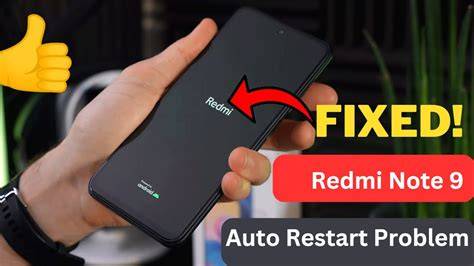 SOLUSI REDMI NOTE 9/PRO SERING RESTART TANPA SEBAB YouTube
