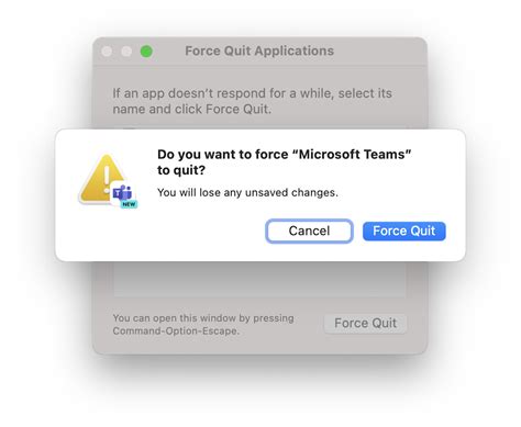 how to restart teams on mac