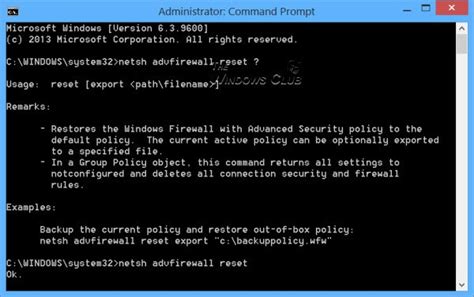 how to restart windows firewall service from command line