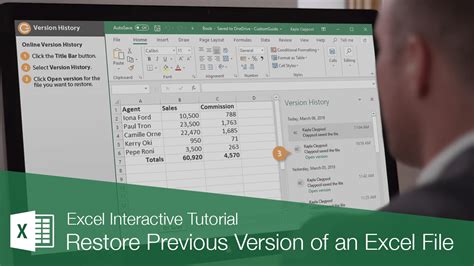 How to Restore Previous Version of Excel File without Effort