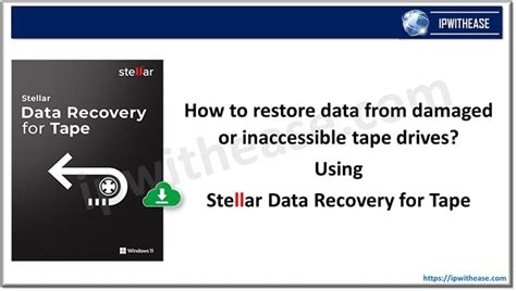 How To Restore Data From Tape