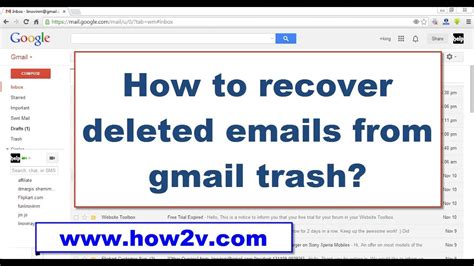 how to restore messages from gmail trash