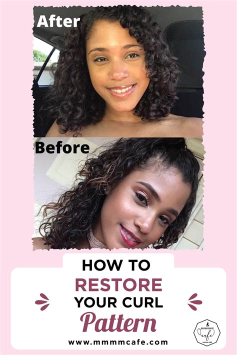 how to restore natural curl pattern