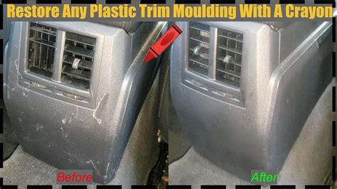 How To Restore Plastic Interior Trim