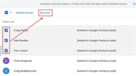 how to retrieve contacts from gmail on android phone