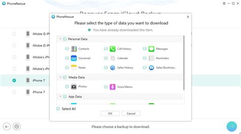 how to retrieve data from icloud to android