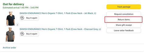 How To Return A Order To Amazon