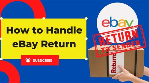 How To Return An Order To Ebay