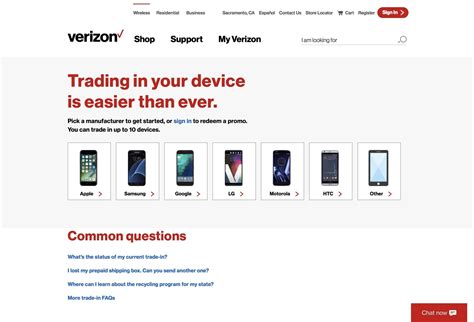 how to return iphone trade-in verizon