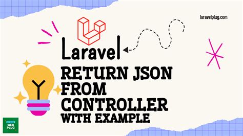 how to return json response in laravel controller