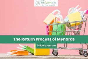 How To Return Large Items To Menards