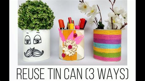 How To Reuse Tin Boxes