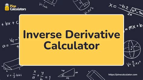 How To Reverse A Derivative Calculator