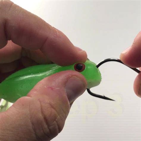 how to rig a soft plastic toad