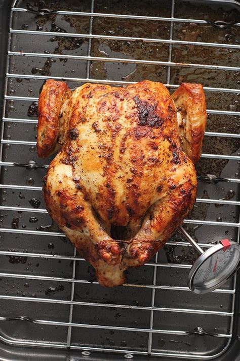 how to roast a chicken in a roasting pan