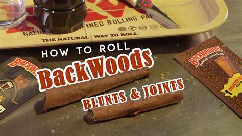 How to Roll a Backwoods Blunt StepbyStep Instructions