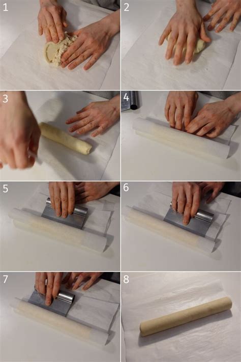 Roll cookie dough Into log shape . Seal , then freeze. Roll cookies