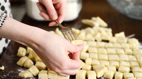 How to Roll Gnocchi with a Fork! YouTube
