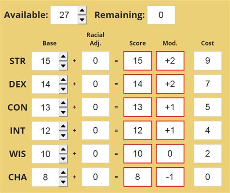 How to roll for stats in DnD 5E Dice Cove