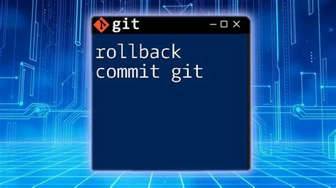 how to rollback in git bash